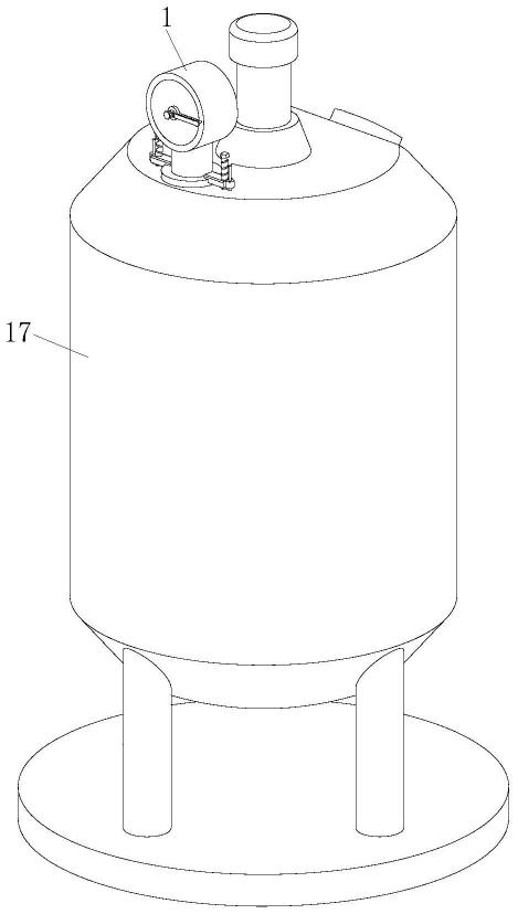 生产聚氯化铝用反应釜自动计量设备的制作方法