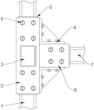 一种稳固性高的建筑连接用钢结构的制作方法