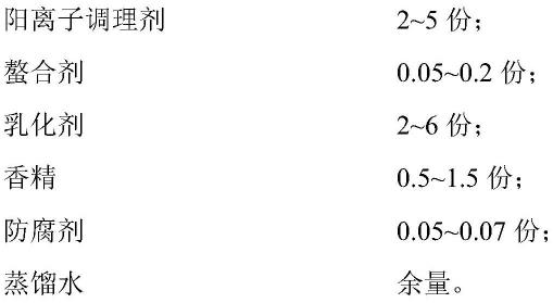 一种高顺滑易梳理型的无硅护发素及其制备方法与流程