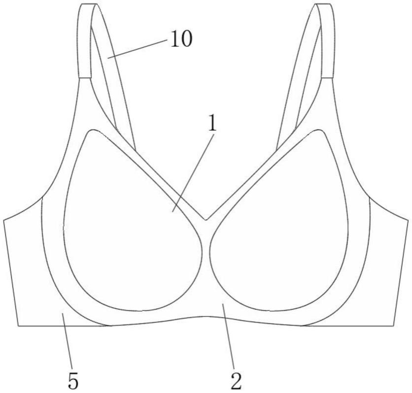 一种防下垂文胸的制作方法