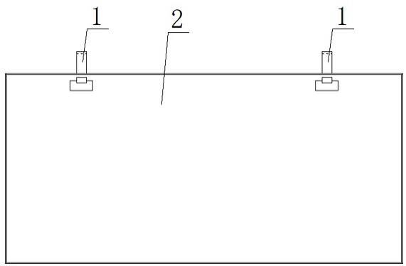 大型压滤机拉板卸饼振板脱饼机构的悬挂式卸饼导落装置的制作方法
