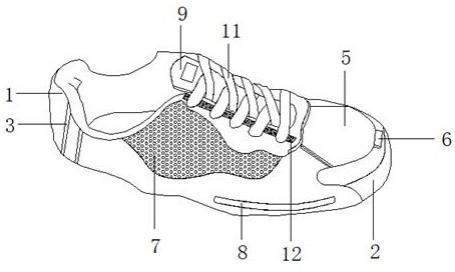 运动鞋的透气鞋面的制作方法