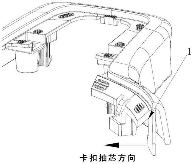 一种新型的卡扣出模结构的制作方法