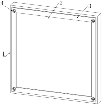 一种建筑工程装饰用玻璃幕墙固定结构的制作方法