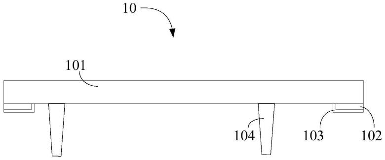 显示面板组件、显示面板及显示装置的制作方法