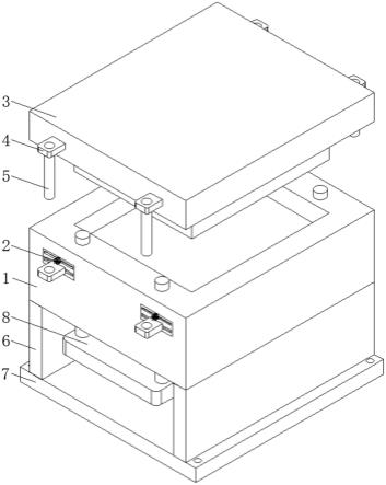 一种用于注塑模具的通用模架的制作方法