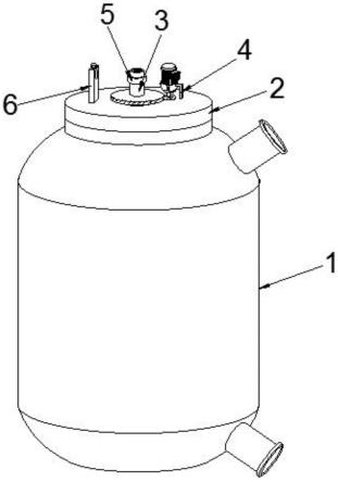 一种聚合釜存储容器设备内壁粘结物料清理装置的制作方法