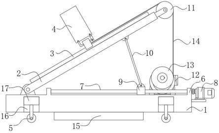 一种土建安全施工用送料装置的制作方法