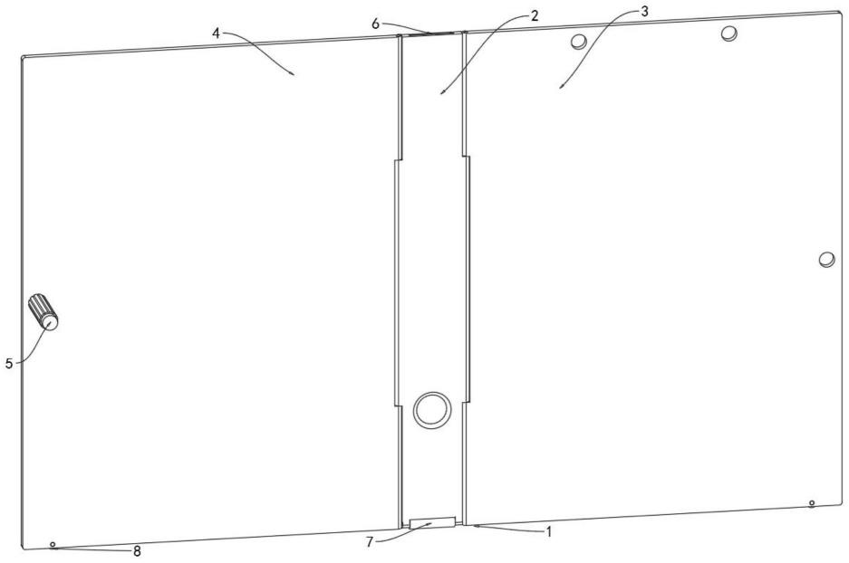 基于档案管理用便携式档案管理夹的制作方法