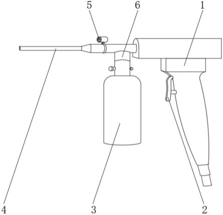 五官科药液喷枪的制作方法