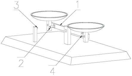 一种能够精确称量的托盘天平的制作方法