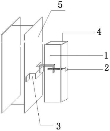 一种装配式墙体用钢柱连接机构的制作方法