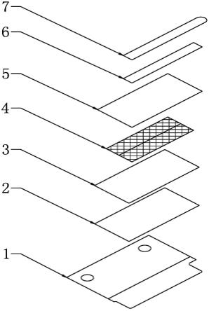 一种PI加石墨导热材料结构件的制作方法