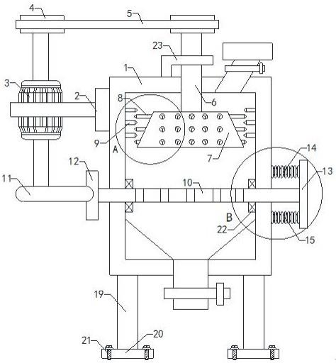 一种建筑工程用废料处理装置的制作方法