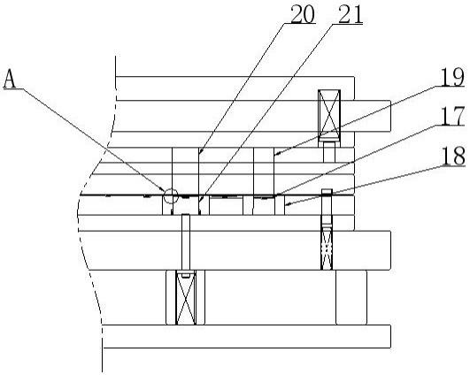 一种锂电池盖板全光亮带冲压模具结构的制作方法