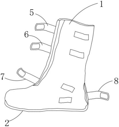 一種防水鞋套的制作方法