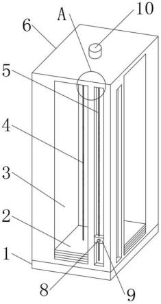 汽车冷凝器加工用的旋转挂具的制作方法