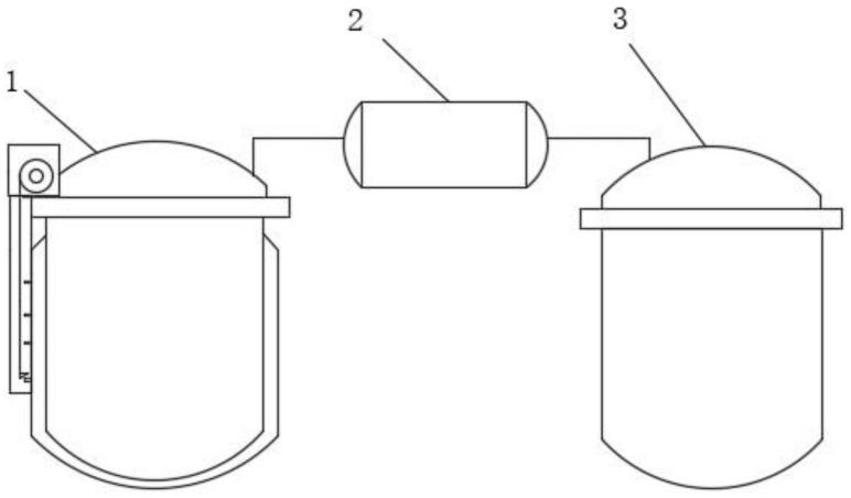 一种二乙二醇丁醚醋酸酯制备中用的蒸馏回收装置的制作方法