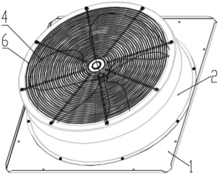 一种具有双层结构导风组件的低噪音轴流风机及空调机组的制作方法