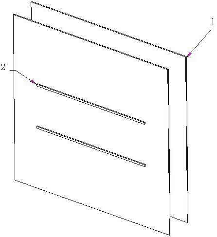 用于装配式钢结构建筑的带孔插板暗梁结构的制作方法