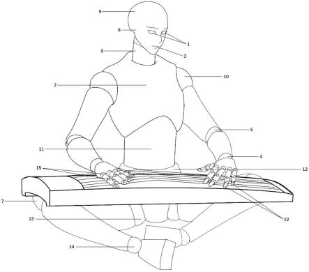 一种智能古筝演奏机器人