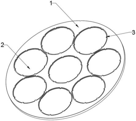 一种PSS八孔铝盘上盖盲孔式PIN孔的制作方法
