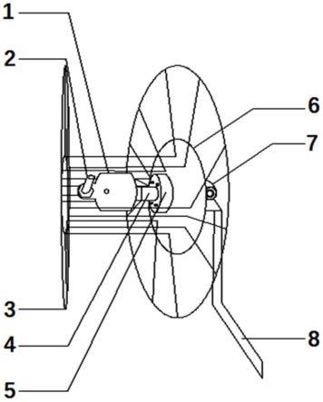 压缩空气管转盘的制作方法