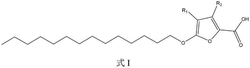 5-十四烷氧基-2-呋喃甲酸在制备用于治疗银屑病样皮炎的药物中的用途