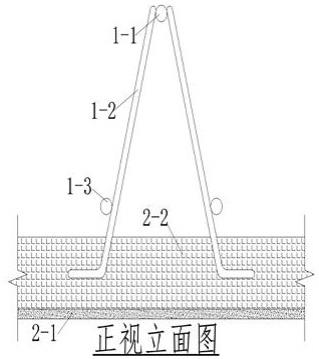 一种采用浇筑成型保温隔热材料为底模的钢筋桁架楼承板的制作方法