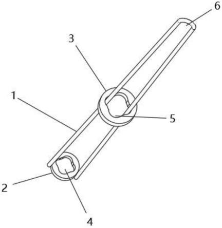 一种凿岩镐钎热处理吊具的制作方法