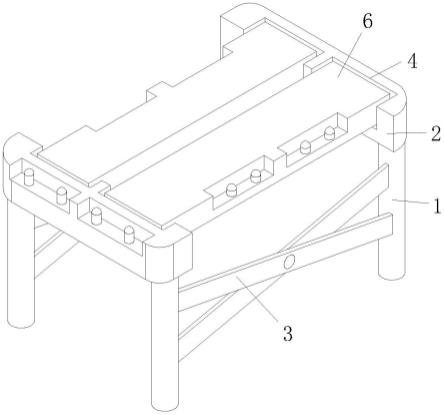 一种安全性高的建筑施工架结构的制作方法