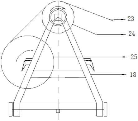 用于橡胶制品生产的多功能A型架的制作方法