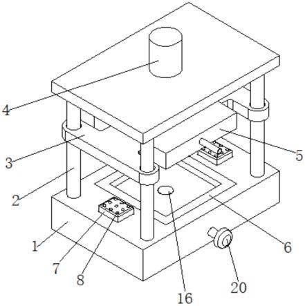 一种汽车内饰件冲切成型模具的制作方法