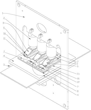 一种双钢带热压机的压力梁连接装置的制作方法