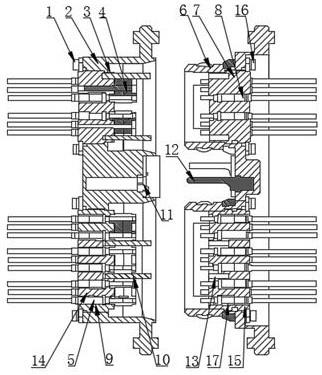 一种多芯矩形可拆卸扩束光纤连接器的制作方法