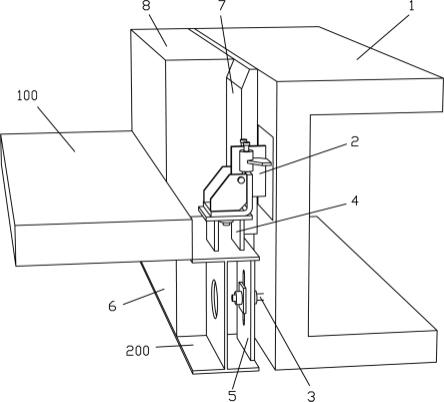 一种适合钢结构建筑的预制飘窗连接构造的制作方法