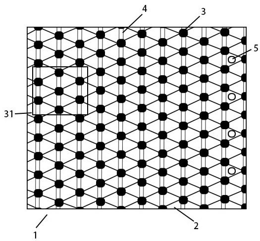 一种经编滴塑一体成型提花网布及其制作方法与流程