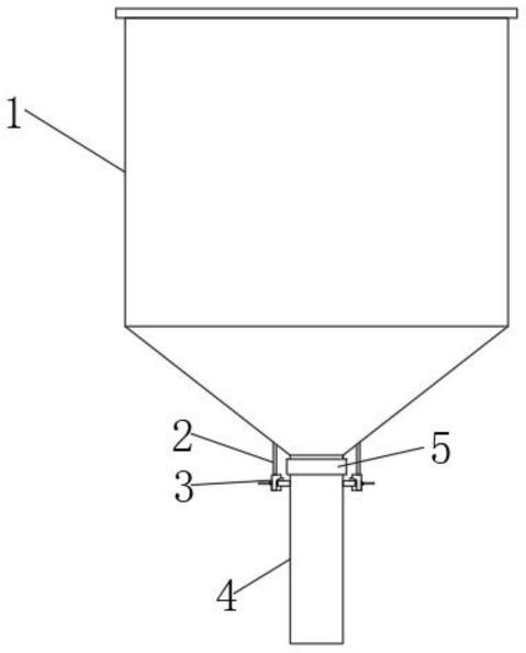 一种可填充吸附过滤材料的漏斗的制作方法