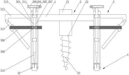 一种基于城市道路建设用挖坑装置的制作方法