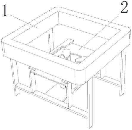 一种具有弹性支座的自助餐架的制作方法