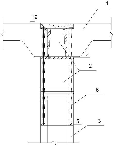 一种装配式桩板结构连接节点及施工方法
