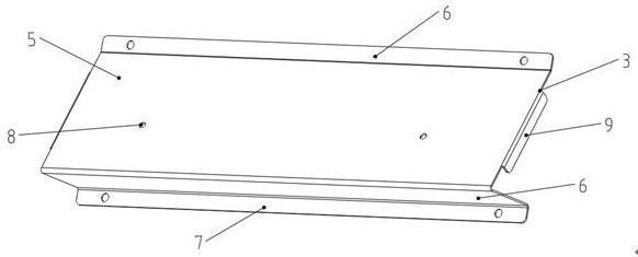 倾斜型控制柜端子支架的制作方法