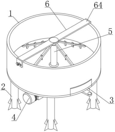 一种房建施工用材料快速混合设备的制作方法