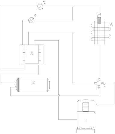 一种带储能气液分离器的空气源热泵机组的制作方法