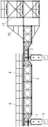 一种具有桩柱导向功能的不落地移动钢平台的制作方法