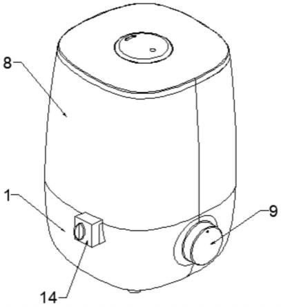 一种方便除垢的加湿器的制作方法