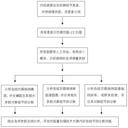 基于第二代双源光子CT对肺内实性结节良恶性鉴别方法与流程