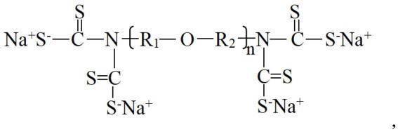 一种多螯合位点大分子新型飞灰螯合剂及其制备方法和应用与流程