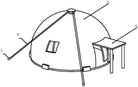 一种具有自锁式中心锁的可折叠帐篷的制作方法
