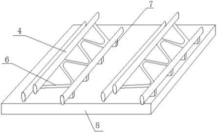 一种免拆底模钢筋桁架楼承板的制作方法